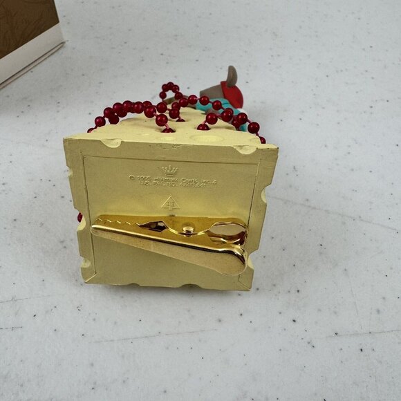 VTG Hallmark Ornament Magic "Chris Mouse Tree" Lights 1995 11th In Series W/Box - Picture 8 of 9